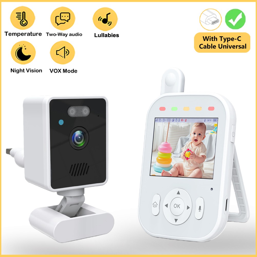 Audio Music To Video - Baby Monitor Wireless Indoor 2.8