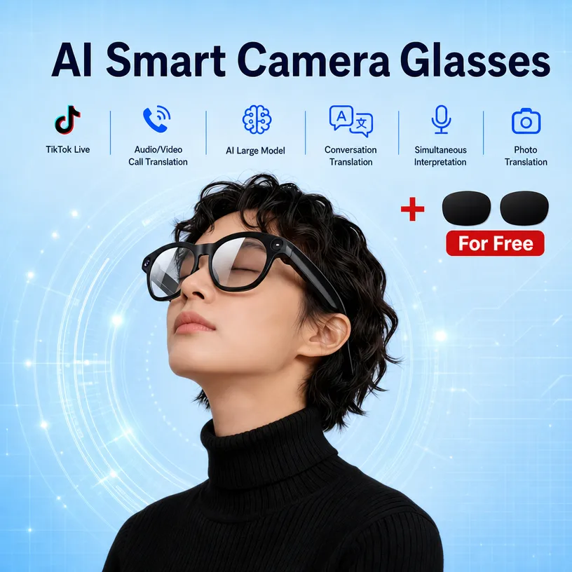 AI Smart Shooting Glasses, Sup - đánh giá và giá Audio Music Online Free