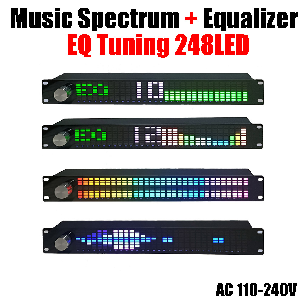 1.5U Music Spectrum Digital Eq - đánh giá và giá Audio Music Equalizer