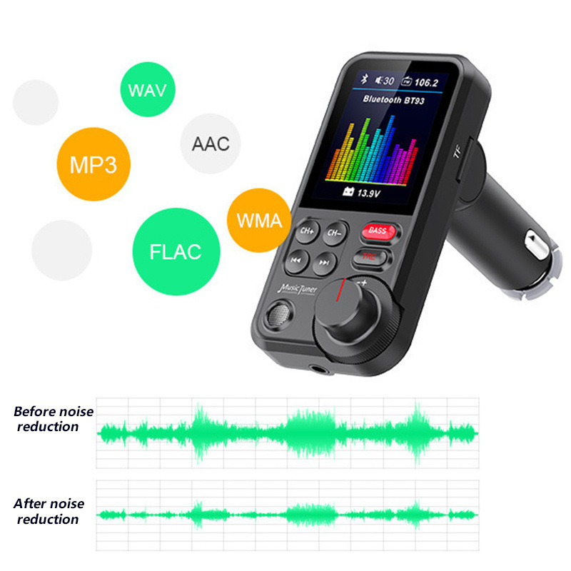FM Transmitter Car MP3 Player  - đánh giá và giá Audio Music Equalizer