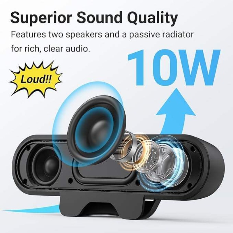 Portable Clip-on USB Soundbar  - đánh giá và giá Audio Music Online Free