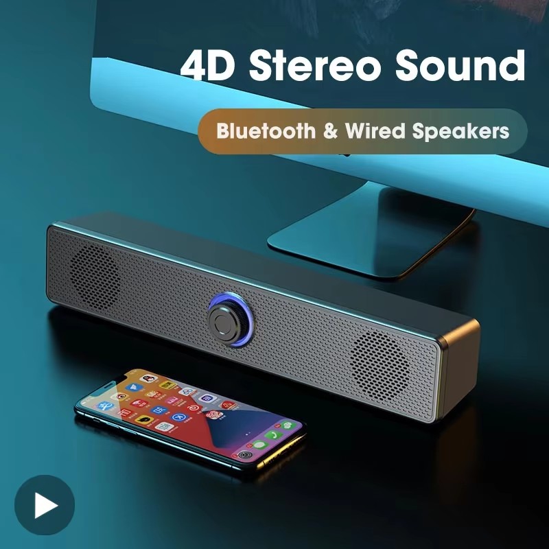 Music Soundbar Computer Caixa  - đánh giá và giá Audio Music Player Pc