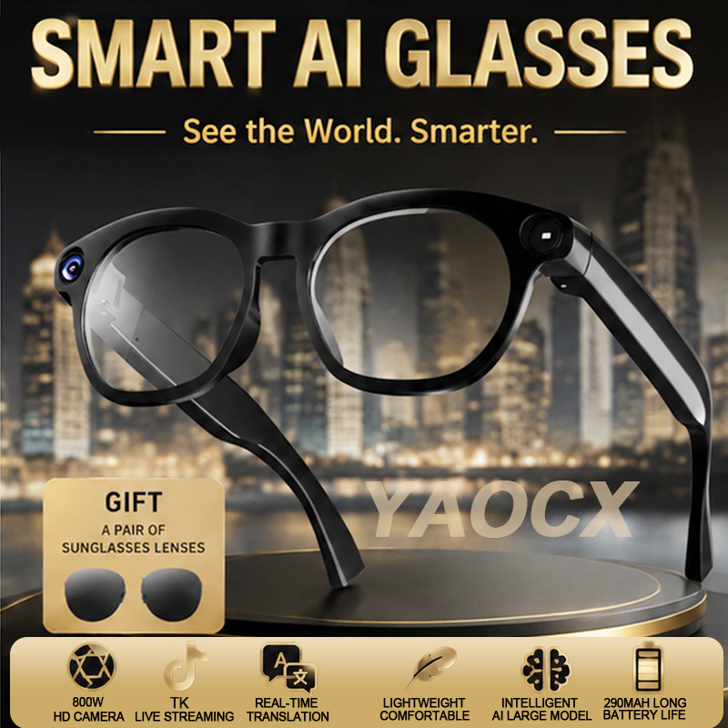 NEW CY03 Smart Glasses 800W HD - đánh giá và giá Audio Music Online Free