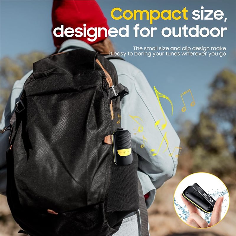B68C Clip-On Portable Bluetoot - đánh giá và giá Audio Music Online Free