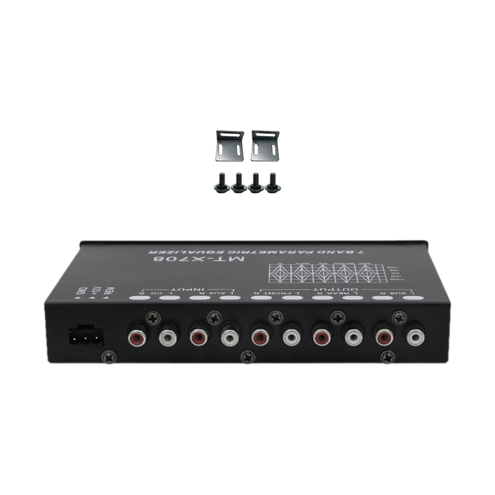 7 Band EQ Equalizer DC 12V Sub - đánh giá và giá Audio Music Equalizer