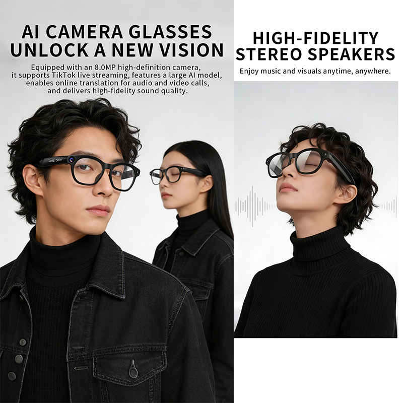 Fashionable Smart Glasses Supp - đánh giá và giá Audio Music Online Free