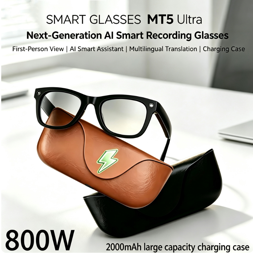 2026 AI smart Glasses HD 800W  - đánh giá và giá Audio Music Arabic
