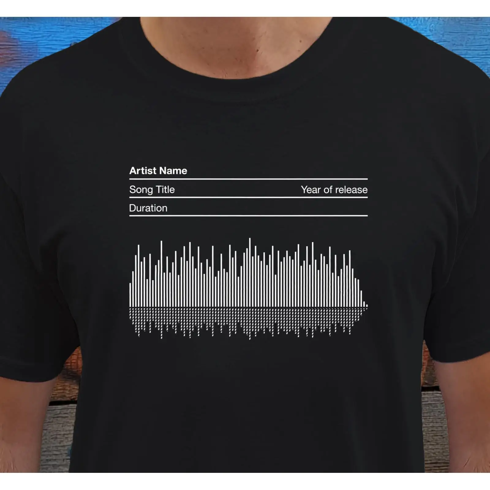Personalised Soundwave T Shirt - đánh giá và giá Music Song Audio