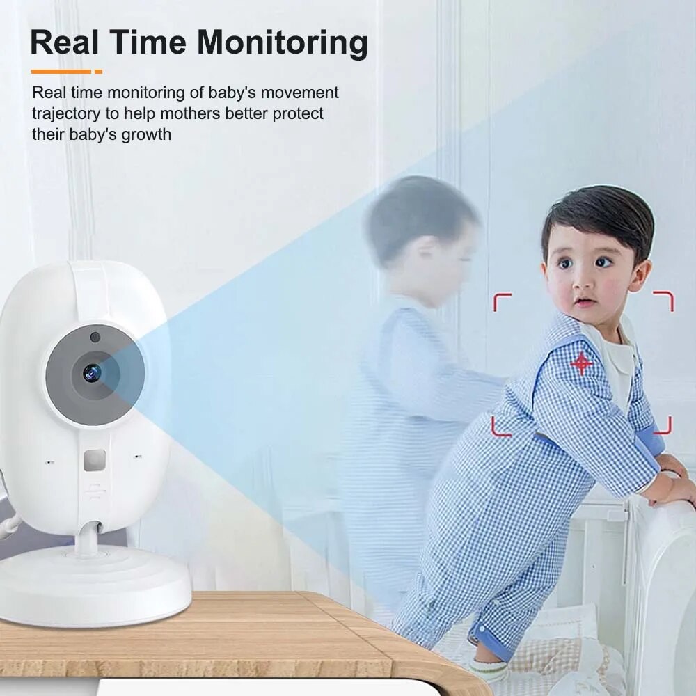 3.5'' Video Baby Monitor 2.4G  - đánh giá và giá Audio Music To Video