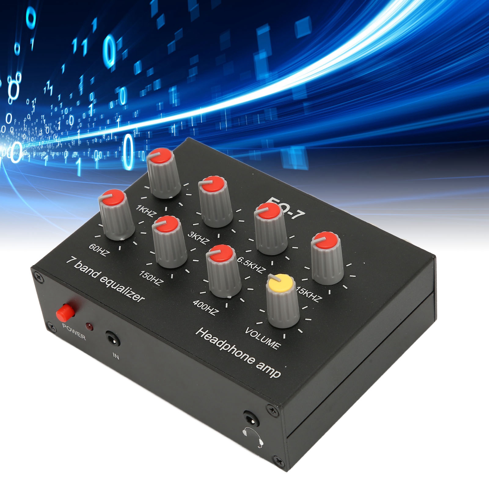 7 Band Sound Equalizer RCA Out - đánh giá và giá Audio Music Equalizer
