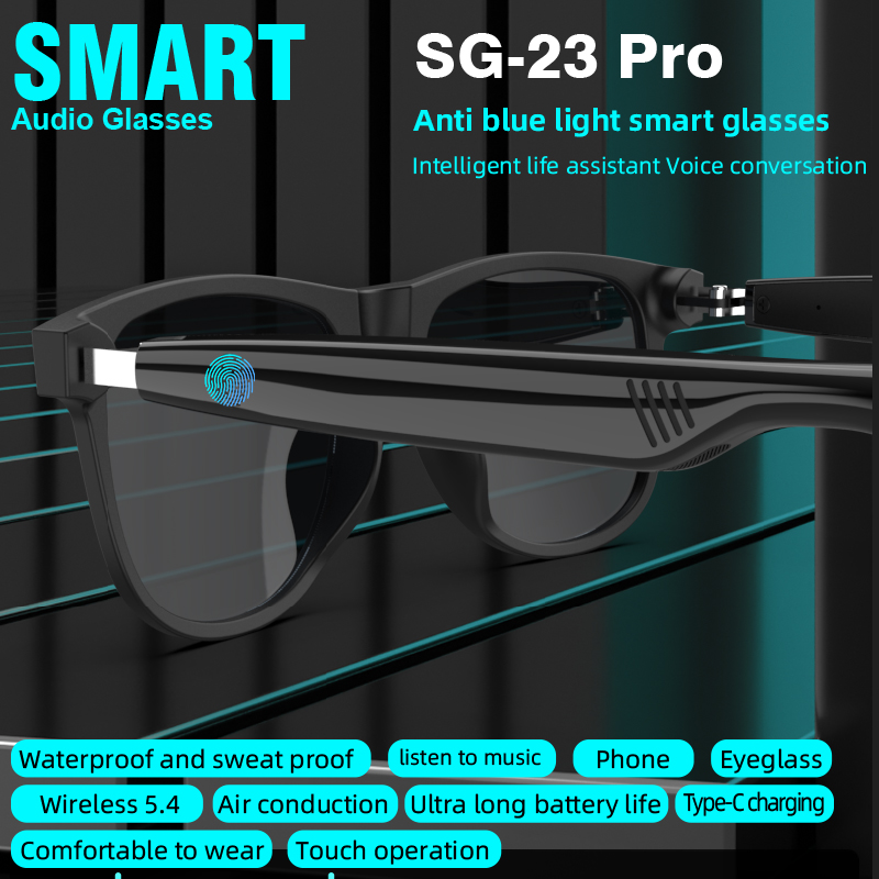 Stylish Smart Glasses Wireless - đánh giá và giá Audio Music Arabic
