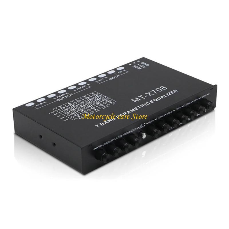 U75F 7 Band Car Stereo Bộ cân  - đánh giá và giá Audio Music Equalizer