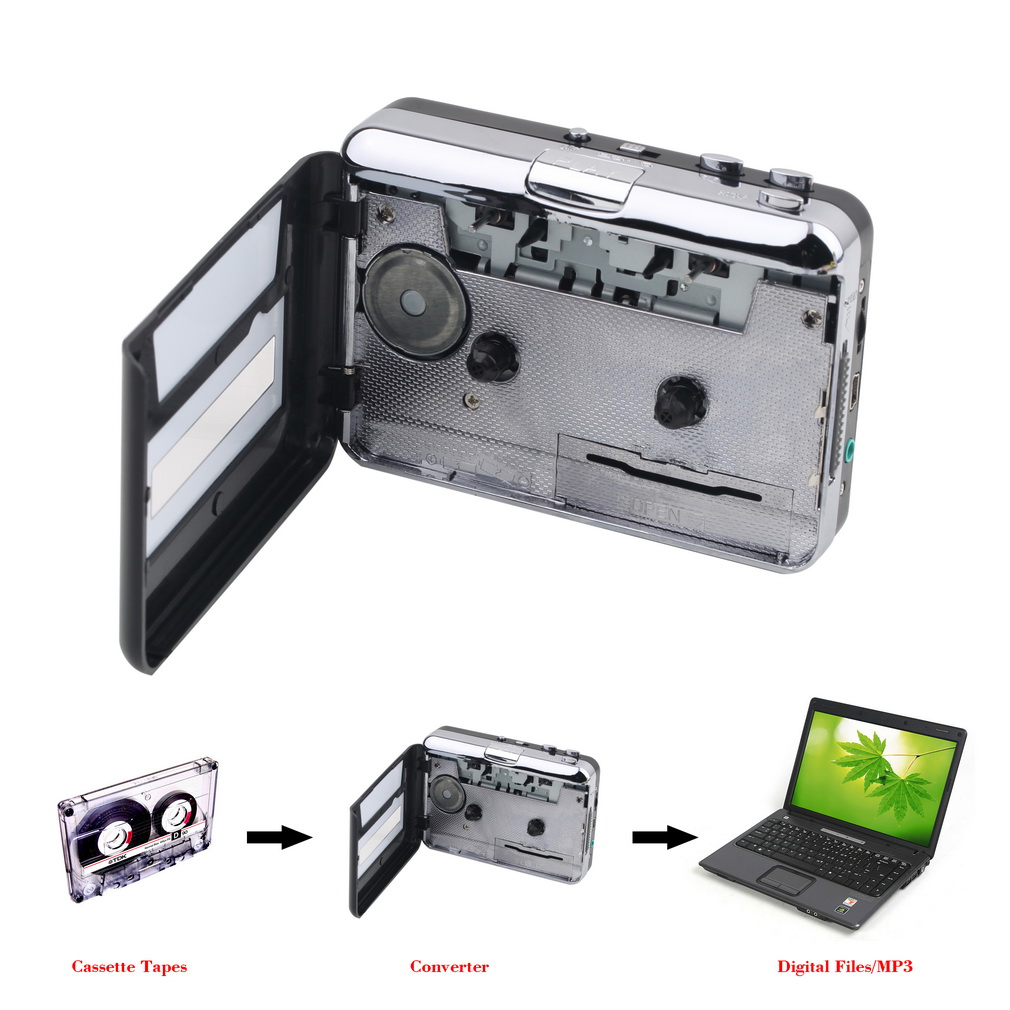 Tape to PC Super USB Cassette  - đánh giá và giá Audio Music Player Pc