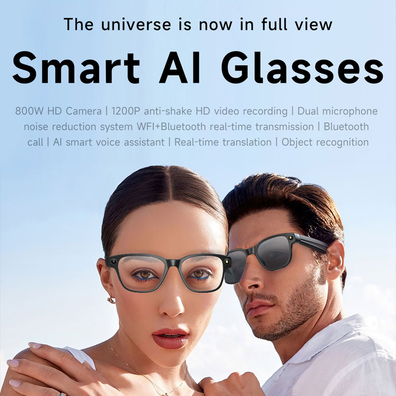 AI Smart Glasses 8 Million Cam - đánh giá và giá Audio Music To Video