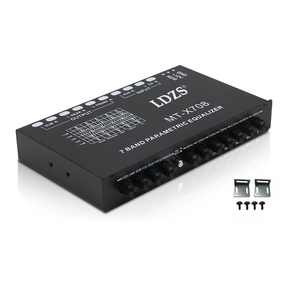 Professional 7 Band Car Equali - đánh giá và giá Audio Music Equalizer