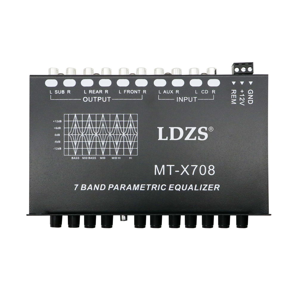Professional 7 Band Car Equali - đánh giá và giá Audio Music Equalizer