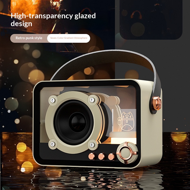 Transparent Wireless Speaker M - đánh giá và giá Audio Music Equalizer