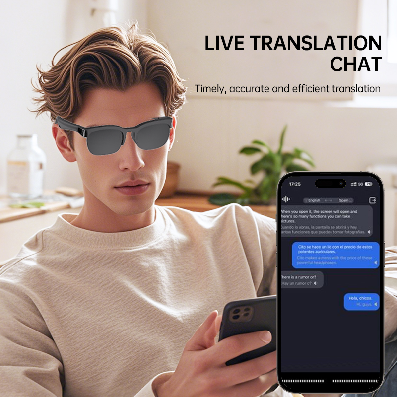2 Colors Smart Audio Glasses B - đánh giá và giá Audio Music To Video